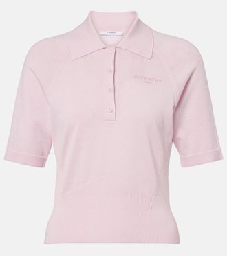 Givenchy Cotton and silk polo shirt