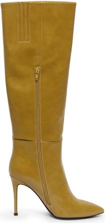 Jeffrey Campbell Hoge Hakken Laarzen - Dames - Laarzen met Hak - Groen - 39 EU - Schoenen