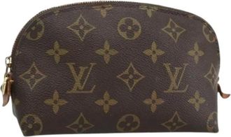 Louis Vuitton Pre-owned Clutches, female, Brown, Size: ONE SIZE Pre-owned Vintage Monogram Pouch