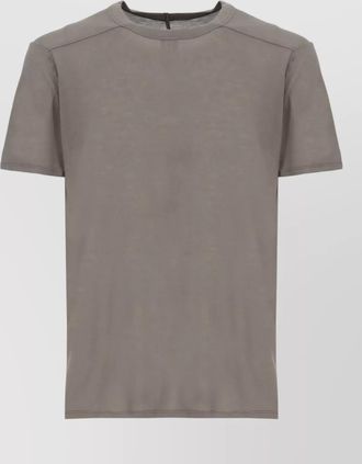 Rick Owens silk blend short-sleeve t-shirt