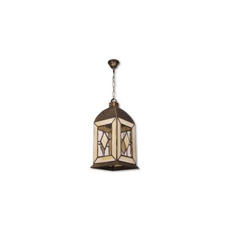 Fabrilamp Fabrilamp - Farol Grande Califa 3xe27 Oro Viejo/beis Regx33x33 Cm