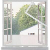 OEM Mosquitera Para Ventana, No Requiere Taladrar, Autoadhesiva, 130x150cm, Blanca - Crezuo