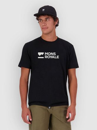 Mons Royale Icon Merino Funktionsshirt schwarz