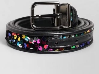 Dolce & Gabbana sequin embellished belt