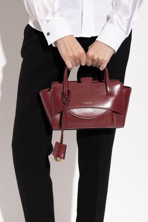 Hidesins Flap Small Bag, Womens, Burgundy