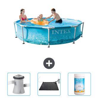 Intex Piscina Con Estructura Redonda - 305x76 Cm - 6-piezas Scb80