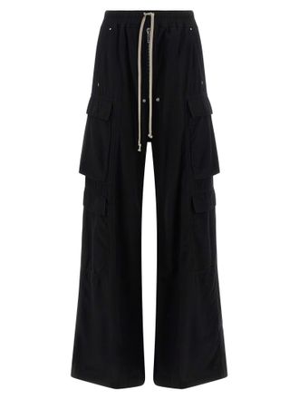 Rick Owens Cotton Cargo Womens Pants