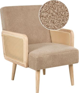 Beliani Sill&oacute;n Boucl&eacute; Arena