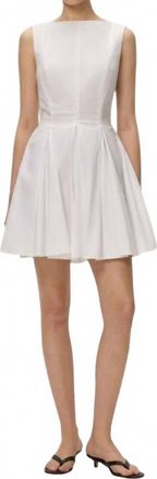 Elodie Elex Mini Dress In White