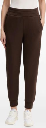 Guess Co brown track pants - women - Polyester/Viscose/Elastane - M