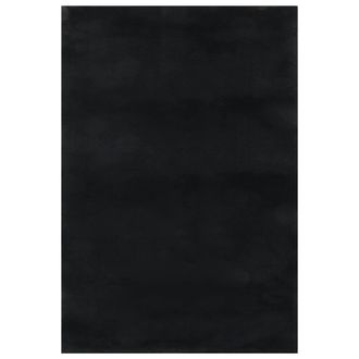 vidaXL Alfombra De Pelo Largo Negra, 240 X 305 Cm, Poli&eacute;ster Vidaxl