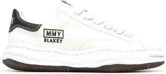 Miharayasuhiro Lage Top Sneakers in Blakey Stijl - Heren - Sneakers - Wit - 36 EU - Schoenen