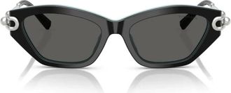 Tiffany & Co. Tf4231U Sunglasses - female - Tiffany - Sunglasses - Black - 53 MM - Accessories