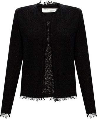 Iro Shavani Cardigan - Jackets - Mujer - Negro - XS