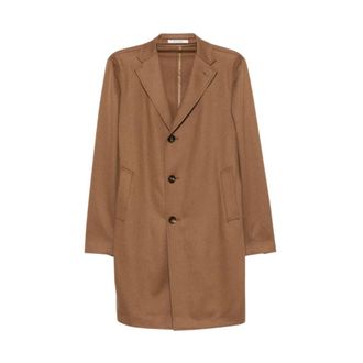 Tagliatore Cappotto monopetto Colorado - - Coats - Uomo - Marrone - M