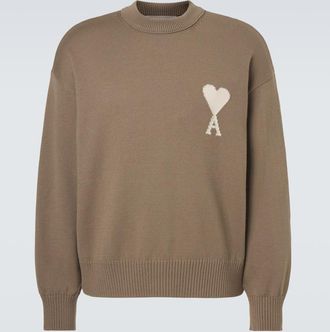 Ami Jersey Ami De Coeur de lana y algod&oacute;n