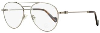 Moncler Womens Eyeglasses ML5023 014 Ruthenium/Dark Havana 54mm