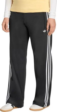 adidas Originals Smocked Firebird Track Pants in Black at Nordstrom, Size X-Small