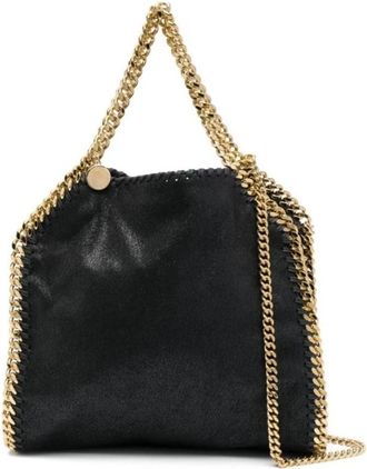 Stella McCartney Zwarte Mini Falabella Tote Tas - Dames - Shoppers - Zwart - ONE Size - Tassen