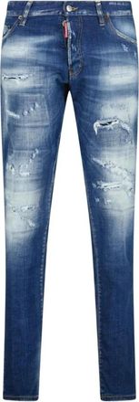 Dsquared2 Urban Cool Guy Beige Logo Jeans