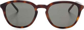 Saint Laurent Eyewear Zonnebril met pantos montuur - Bruin