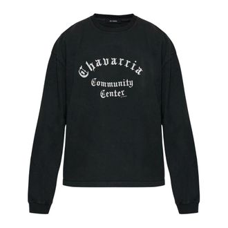 Willy Chavarria Camiseta de manga larga Community Center LS Buffalo - Tops - Hombre - Gris - L