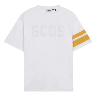 GCDS Gcds, Heren, Tops, Wit, Maat: M Katoen