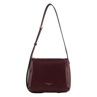 Pourchet Tassen, Dames, Rood, ONE Size, Leer, S&eacute;vign&eacute; Petite besace