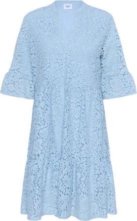 Saint Tropez Zanna SZ Dress - Dames - Korte kleedjes - Blauw - XS - Kleedjes