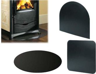 Mille Plancha Protectora Para Suelos Cuadrada Para Estufas Y Chimeneas 69x69 Cm