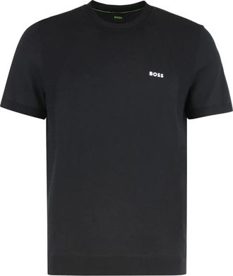 HUGO BOSS Hombre, Camisetas, Negro, Talla: XS