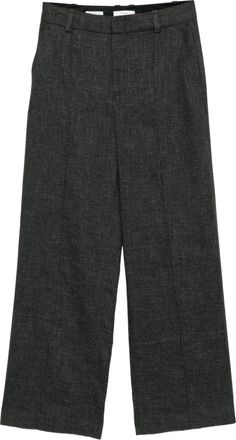 Vince Pantaloni con effetto jacquard - Nero