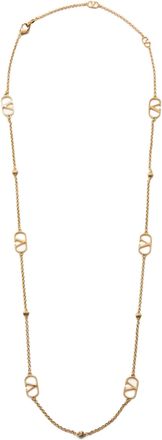 Valentino Garavani Valentino Garavani Halskette mit V-Logo-Signatur