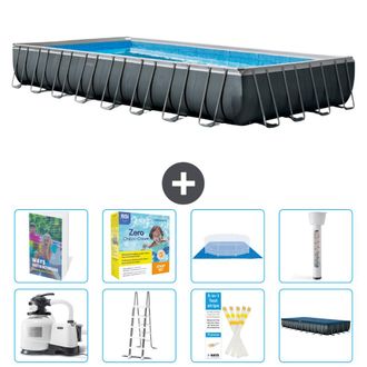 Intex Piscina Ultra Xtr Rectangular - 975x488x132 Cm - 9-piezas S532