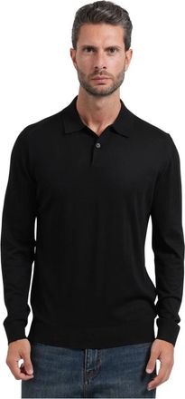 A|X Armani Exchange Jersey de Polo Tejido - Tops - Hombre - Negro - 2XL