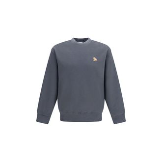 Maison Kitsun&eacute; Grijze sweater van biologisch katoen