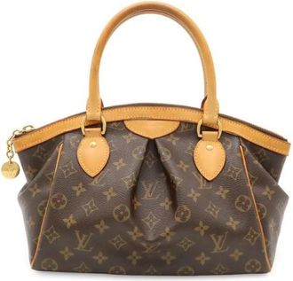 Louis Vuitton Tweedehands Canvas Louis Vuitton tassen - Dames - Vintage Handtas - Bruin - ONE Size - Vintage