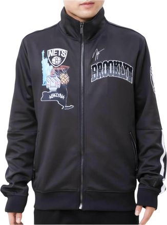 Pro Standard Pro Standard Brooklyn Nets Home Town Track Jacket in Black Men