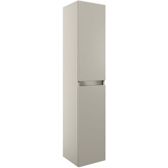 Signature Stockholm Wall Hung 2-Door Tall Unit 300mm Wide - Latte