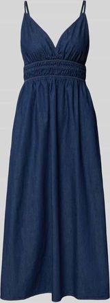 Jack & Jones Jeanskleid mit r&uuml;ckseitiger Schn&uuml;rung Modell DEBBY CHAMBREY in Jeansblau, Gr&ouml;&szlig;e XS