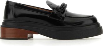 Tod's Tods Black Leather Loafers
