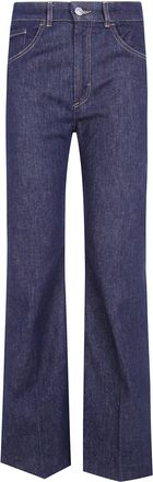 Seventy Jeans Wide Leg Cashmere Blend Wide Leg Denim