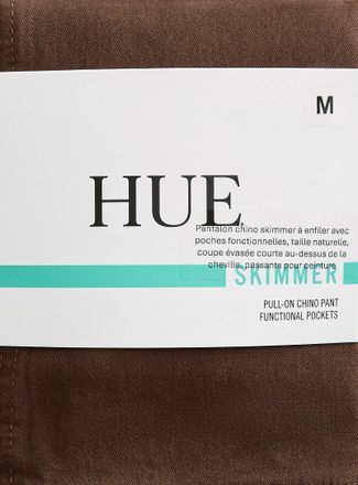 Hue Womens Cropped flared chino legging