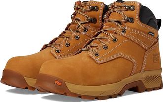 Timberland 50th Anniversary Titan EV 6 Composite Safety Toe Waterproof Mens Shoes Wheat-2024 NEW : 7.5 D - Medium, Leather