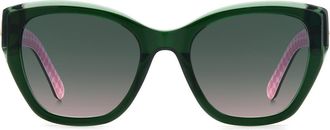 Kate Spade New York yolanda 51mm polarized gradient cat eye sunglasses in 01Ed-Jp at Nordstrom