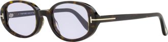 Tom Ford Womens Iggy Sunglasses TF1364 52Y Dark Havana 49mm