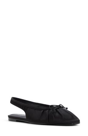 Aldo Arlet Slingback Ballerina Flat in Black at Nordstrom, Size 7.5