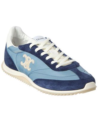 Celine Celine Logo Leather Sneaker