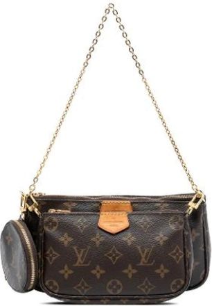 Louis Vuitton Pre-owned Cross Body Bags, female, Brown, Size: ONE SIZE Pre-owned Vintage Cross Body Bag