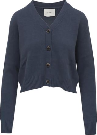 Lisa Yang Cardigan in cashmere - Blu